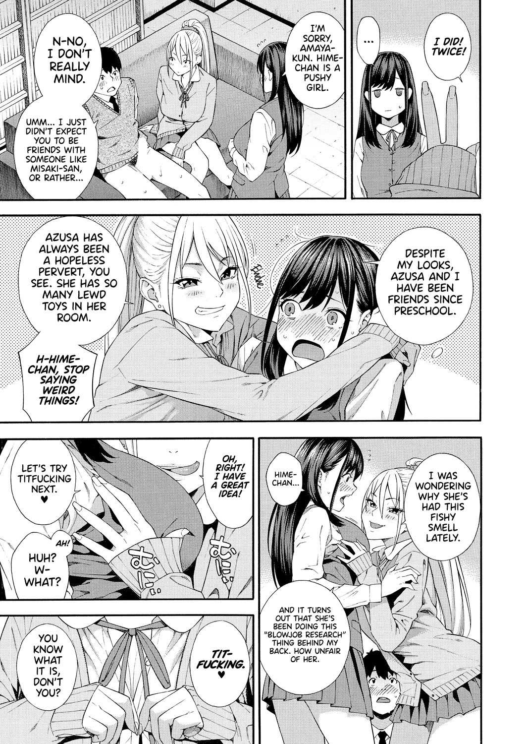 Hentai Manga Comic-Blowjob Research Club-Chapter 2-23